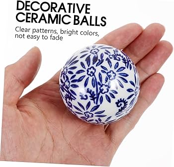 <新品未使用>  陶器 3連フォトフレーム 日本未発売品 Amazon｜NOLITOY 3個 陶器 飾り物 ボール ミニチュア ガラス